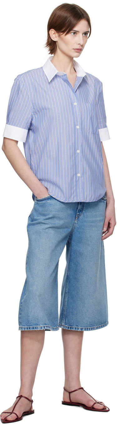 Košeľa Marni Marni Striped Shirt Modrá | CAMA0623QS UTC455, 3