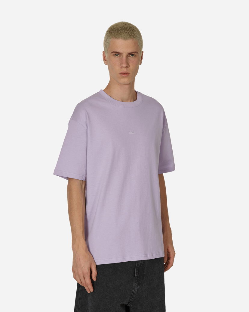 Tričko A.P.C. Kyle T-Shirt Fialová | COEIO-H26929 HAE