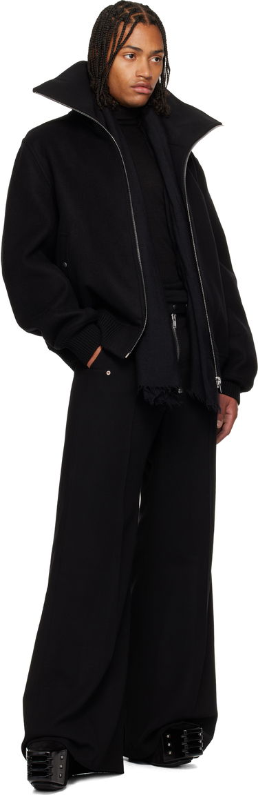 Bomber bunda Rick Owens Concordians Blixa Dracucollar Jacket Čierna | RR02E1710 WSF, 3