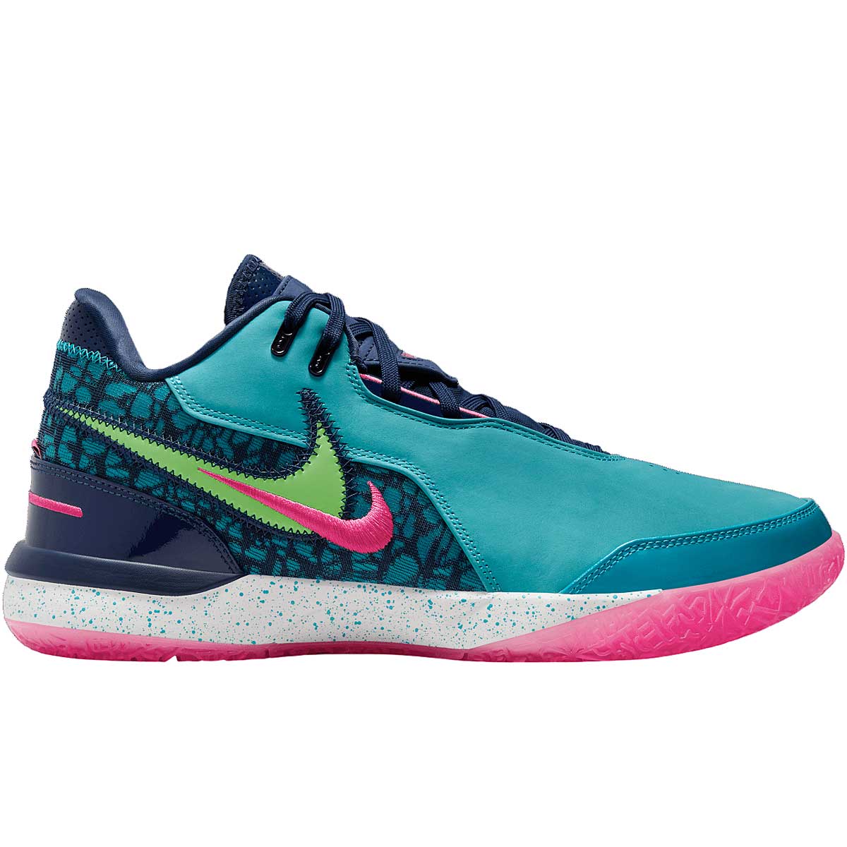 Tenisky a topánky Nike ZOOM LEBRON NXXT GEN AMPD DIGITAL VICE, DUSTY CACTUS/GREEN STRIKE-MIDNIGHT NAVY-FIERCE PINK-PLAYFUL PINK-SAIL Modrá | FJ1566-300, 0