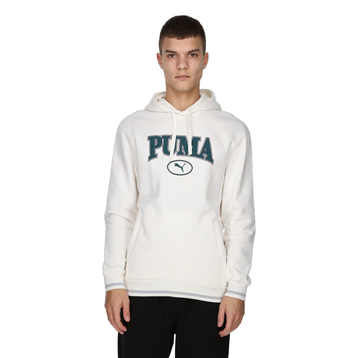 Mikina Puma SQUAD Hoodie Biela | 676017-65, 0