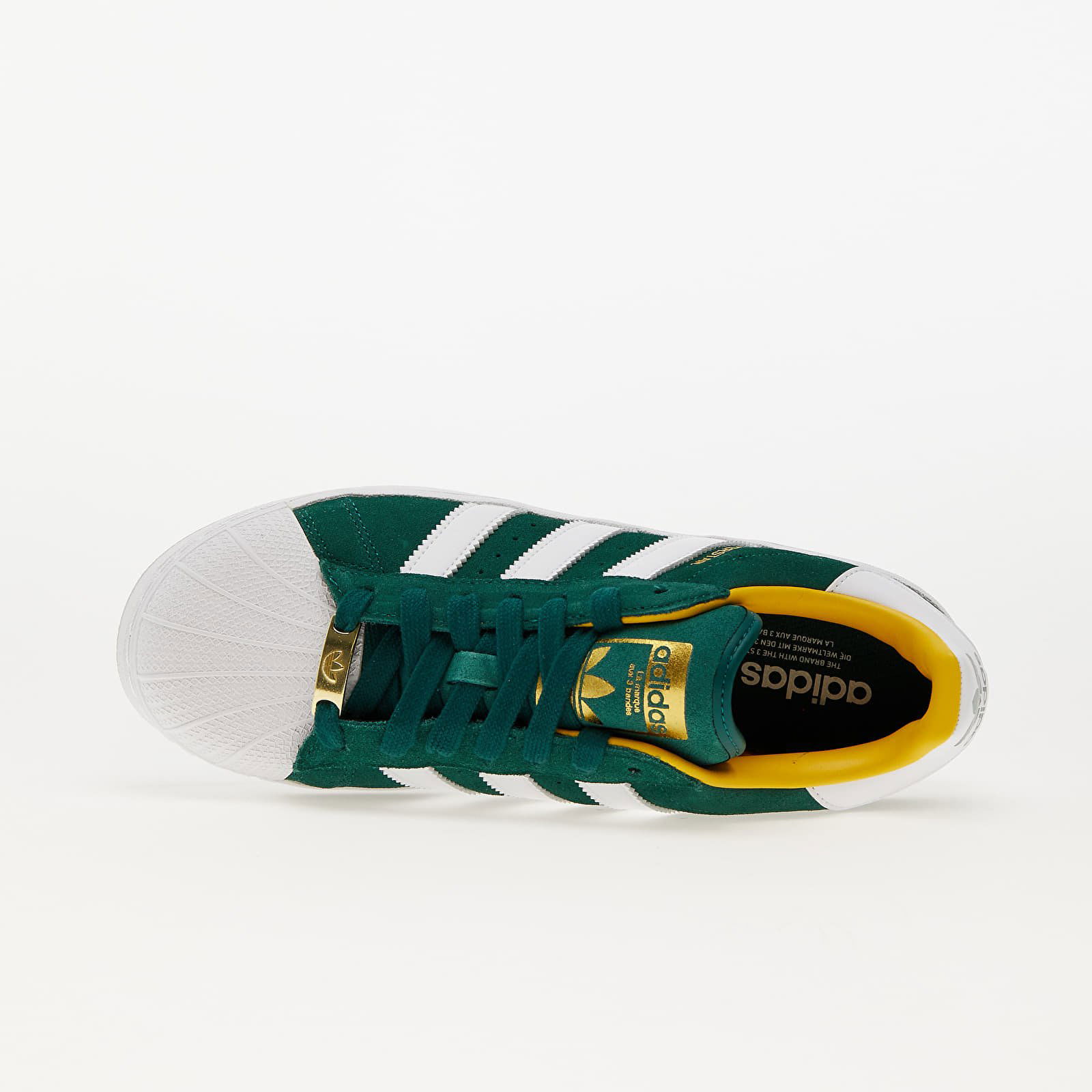 Superstar Xlg Collegiate "Green White Bold Gold"