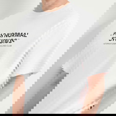 Tričko Pas Normal Studios Off-Race International Cycling Club Logo T-Shirt Biela | NP2027AO-100, 5