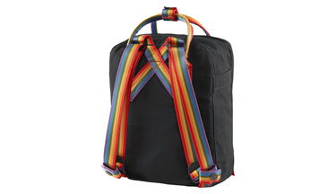 Batoh FJÄLLRÄVEN Kånken Rainbow Mini Backpack Čierna | F23621-550-907, 3