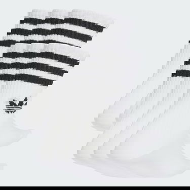 Ponožky adidas Performance 3-Stripes Crew Socks - 6 Pairs Biela | JV7410, 0