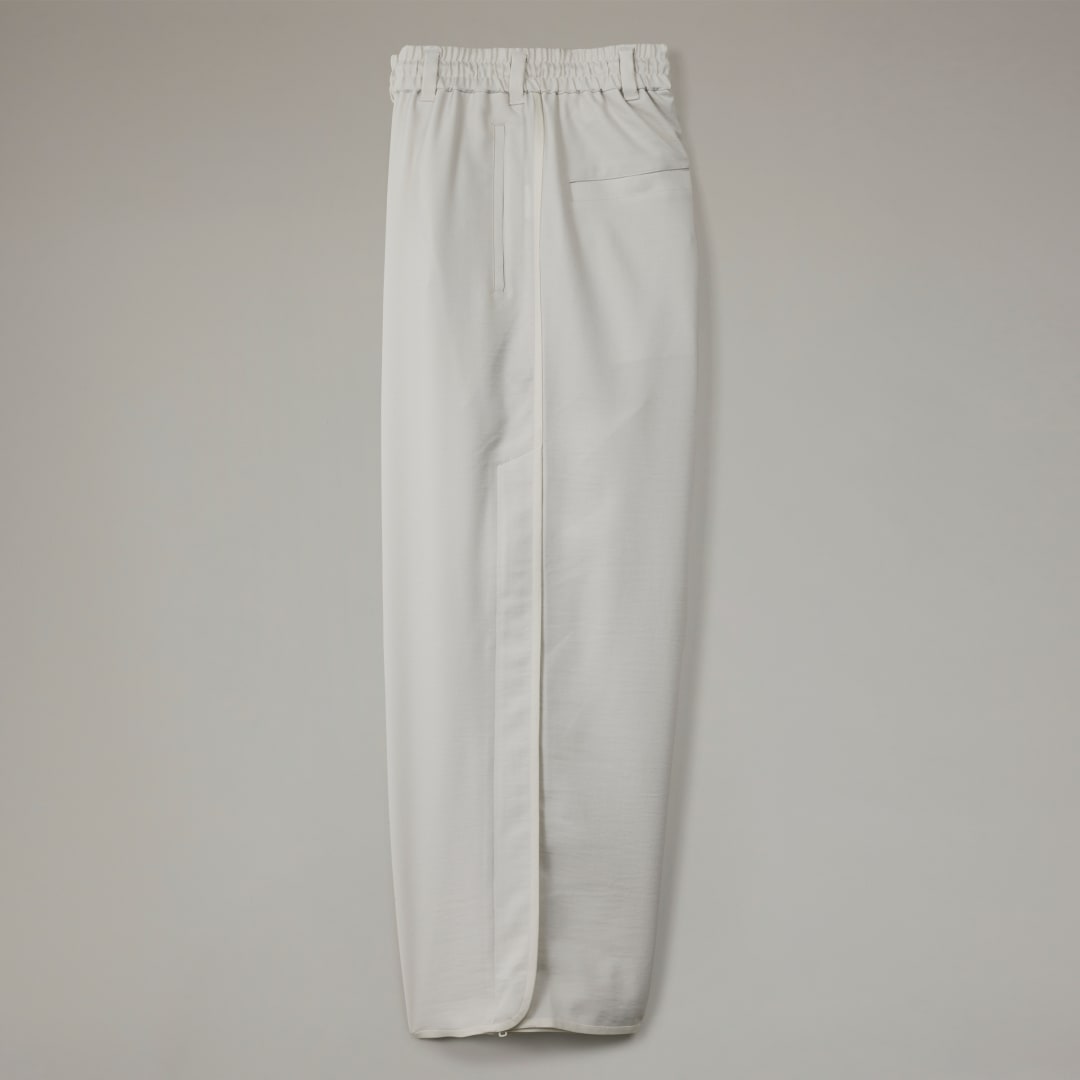 Nohavice Y-3 Sport Uniform Wide Leg Trousers Biela | JE3441, 0