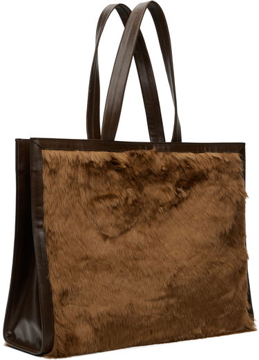 Tote bag Andersson Bell Andersson Bell Linus Fur Tote Bag Hnedá | aaa493u, 1