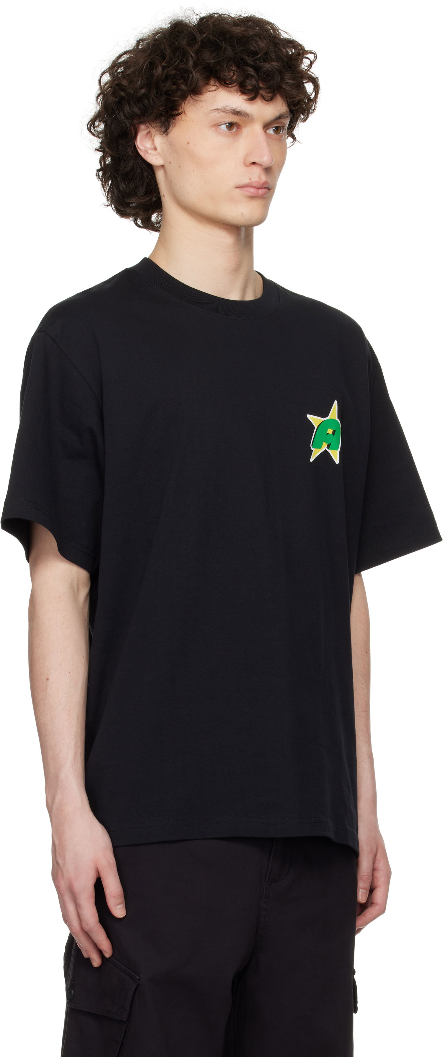Tričko Awake NY Awake NY Star A Graphic T-Shirt Čierna | AWK-SP25-TS010, 1