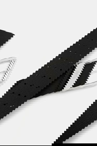 Opasok Maison Margiela MM6 Maison Margiela Leather Belt Čierna | SA5TP0016.P8326.T8013, 1