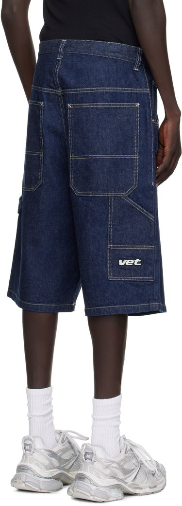 Šortky VETEMENTS Vetements Hip-Hop Denim Shorts Modrá | UH76DP125N, 2