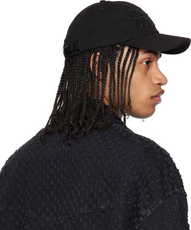 Šiltovka Versace Versace Jeans Couture Embroidered Logo Baseball Cap Čierna | E78YAZK32_EZG365, 2