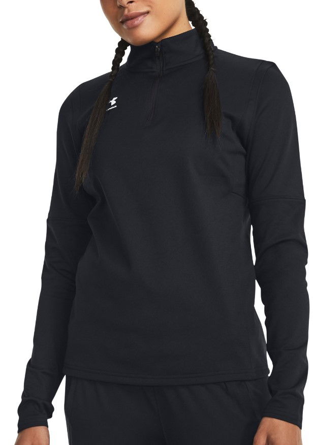 Mikina Under Armour Challenger Midlayer Sweatshirt Čierna | 1379601-001, 0