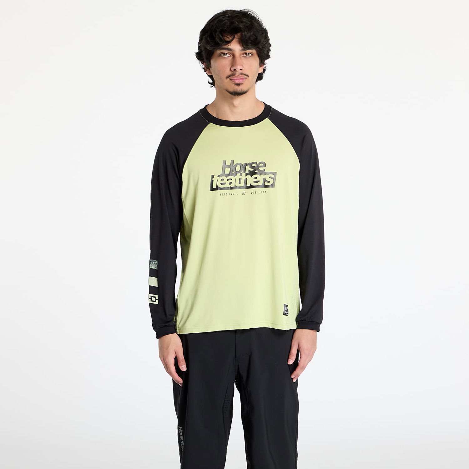 Tričko Horsefeathers Horsefeathers Spike Long Sleeve Bike Jersey Žltá | TM065B, 0