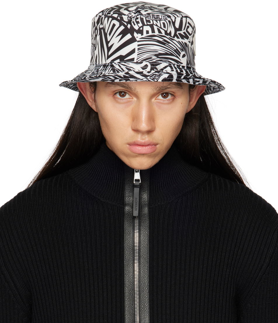 Klobúk Moncler Graphic Bucket Čierna | I10913B00014596M4, 0