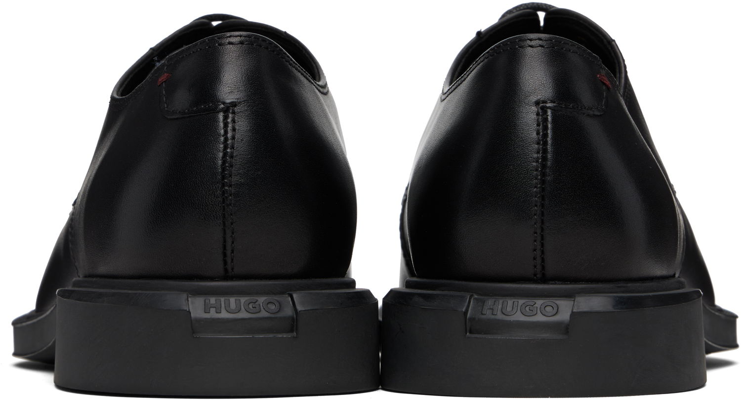 Tenisky a topánky BOSS Rubber-Sole Leather Derbys Čierna | 50529049, 1