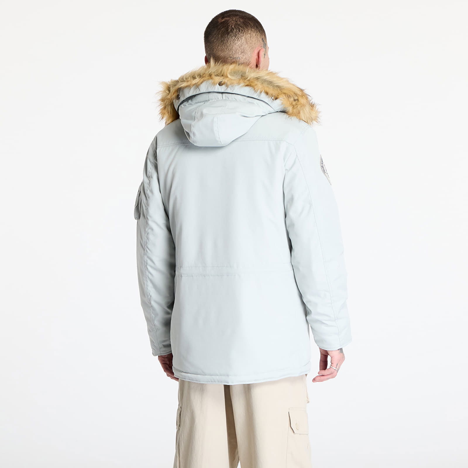 Polar Faux Fur Hooded Jacket