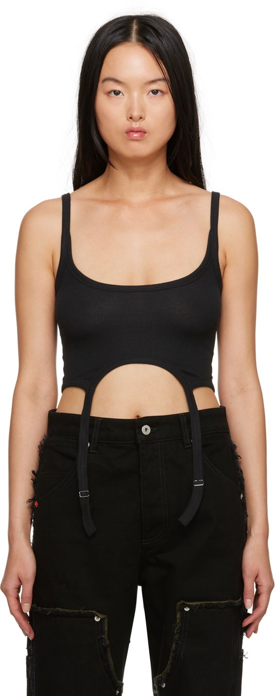 Tielko HERON PRESTON Hooks Tank Top Čierna | HWAC005F23JER0011000, 0