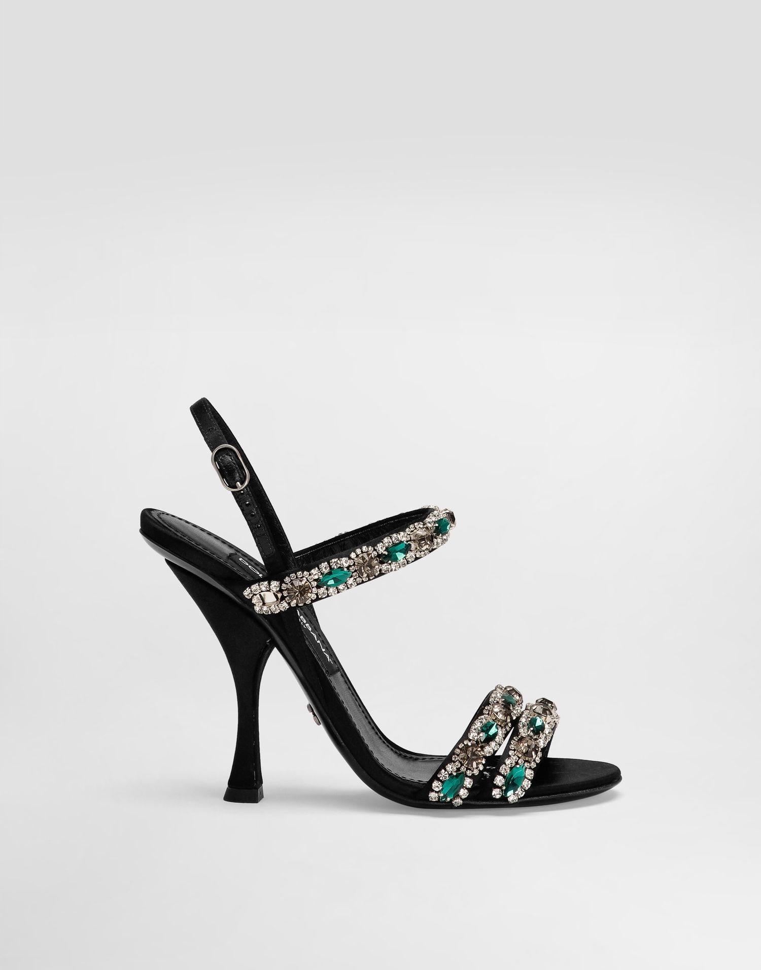 Doplnky Dolce & Gabbana Dolce & Gabbana Embroidered Slingback Heels Čierna | CR1931AX14080999, 0