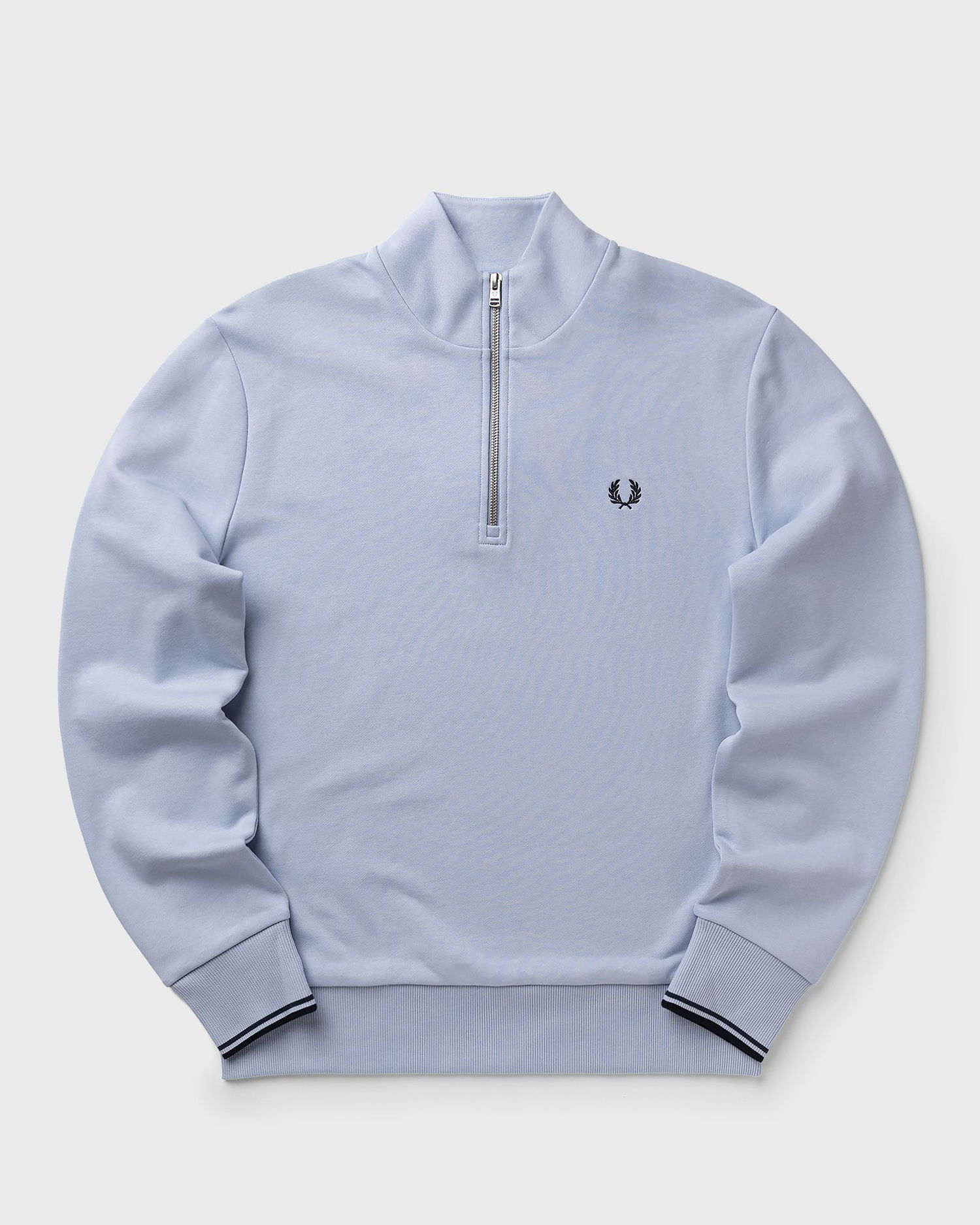 Mikina Fred Perry Half Zip Sweatshirt Modrá | M3574-146, 0