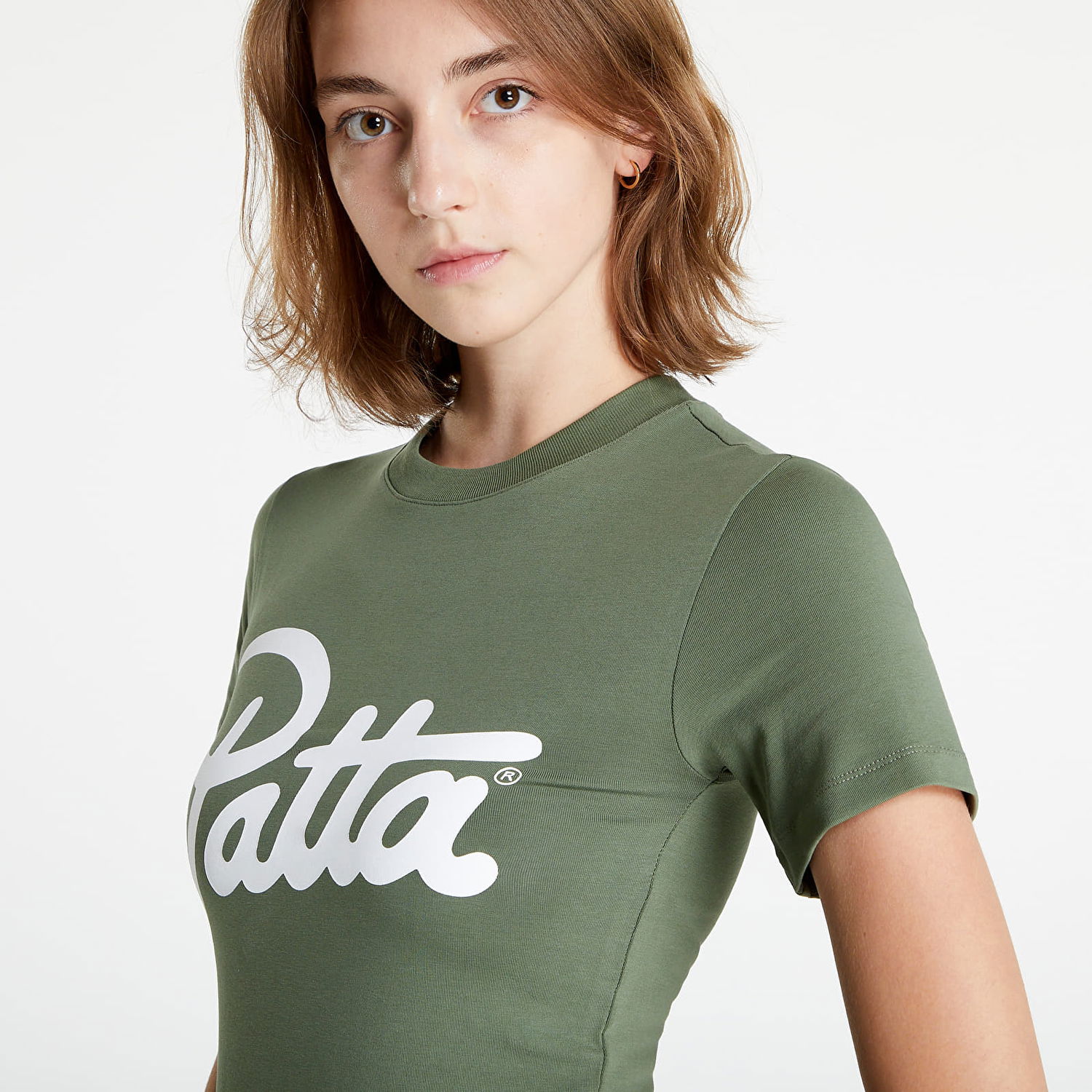 Tričko Patta Basic Fitted T-Shirt Zelené | BC-FTS-002, 0