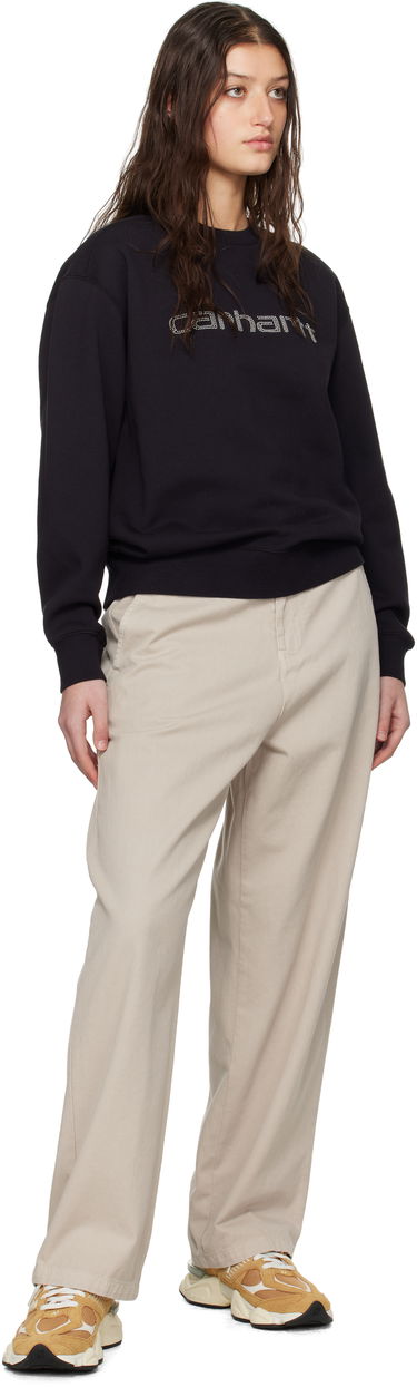 Mikina Carhartt WIP Work In Progress Rivet Script Sweatshirt Čierna | I034420 0M4XX, 3