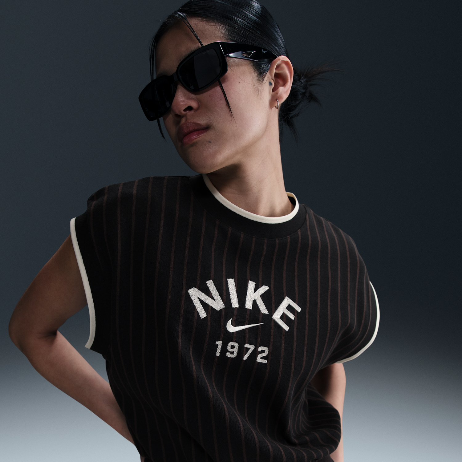 Sveter Nike Knit Tank Top Sportswear Collection Hnedá | HV2092-010, 0