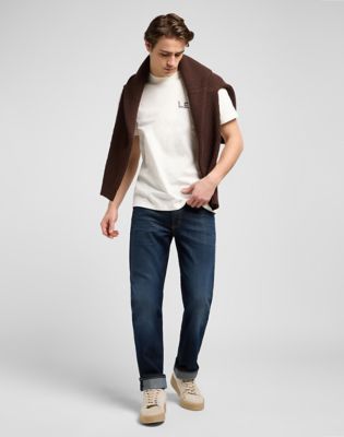 Džínsy Lee West Regular Fit Jeans 38x34 Modrá | 112373387, 1