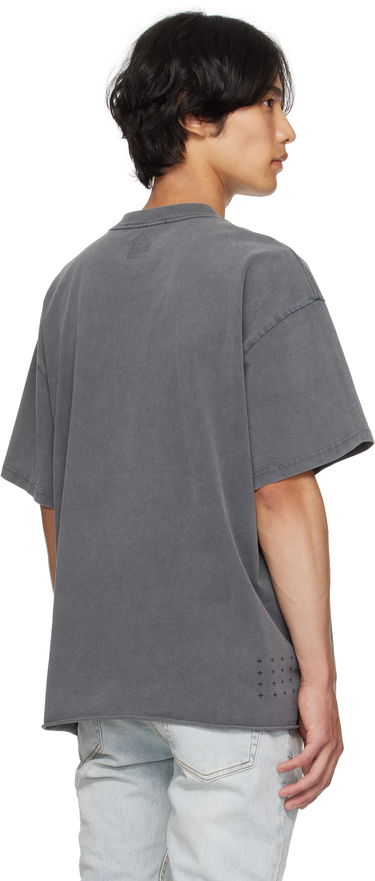 Tričko Ksubi Ksubi Ekcess Blasted T-Shirt Šedá | MPF25TE025, 2