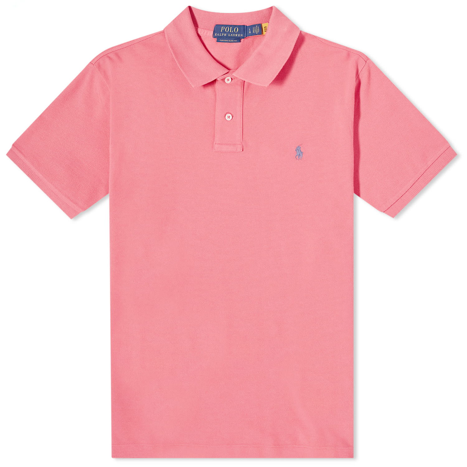 Tričko Polo by Ralph Lauren Custom Fit Ružová | 710680784324, 0