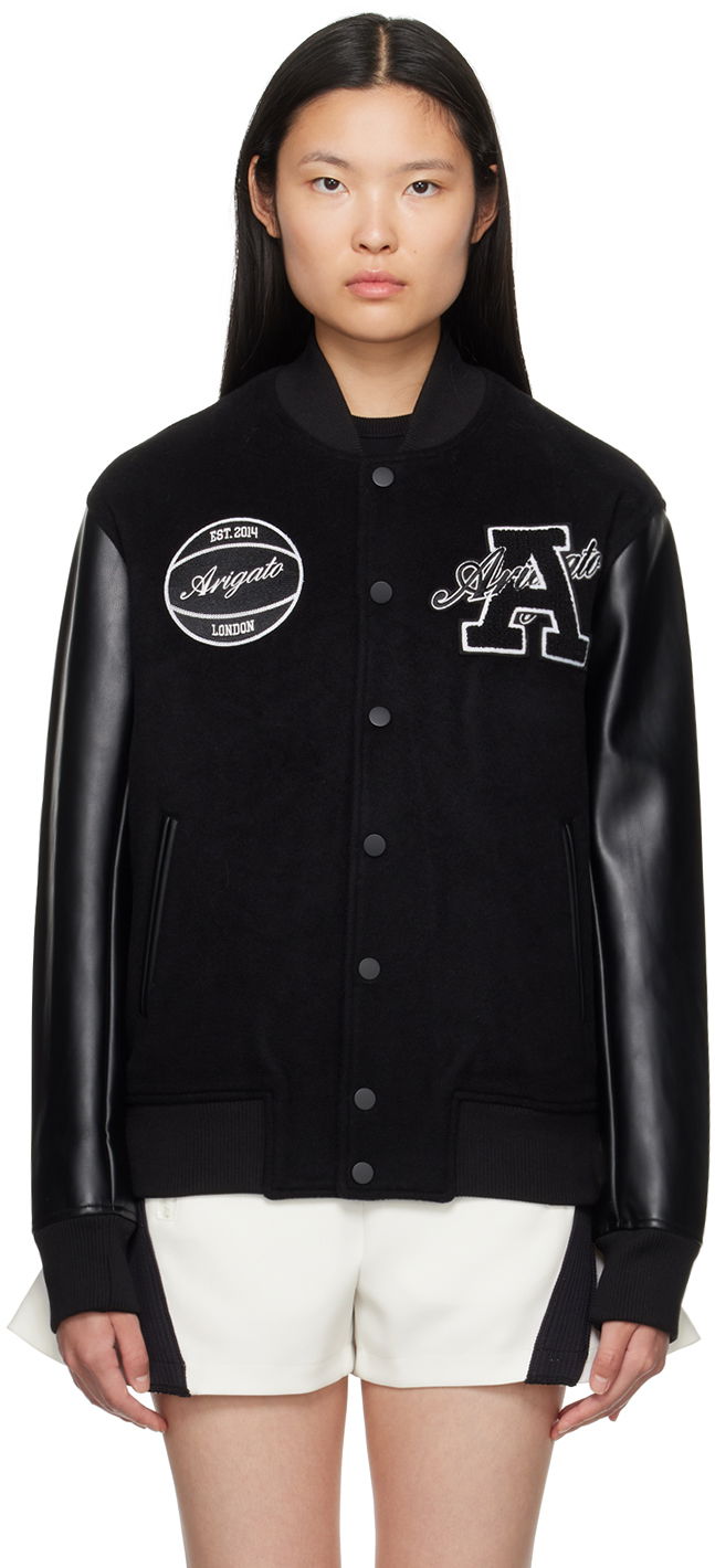 Black Hudson Bomber Jacket