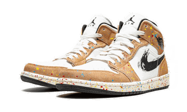 Tenisky a topánky Jordan Air Jordan 1 Mid SE "Brushstroke" GS Rôznofarebný | DA8006-100, 3
