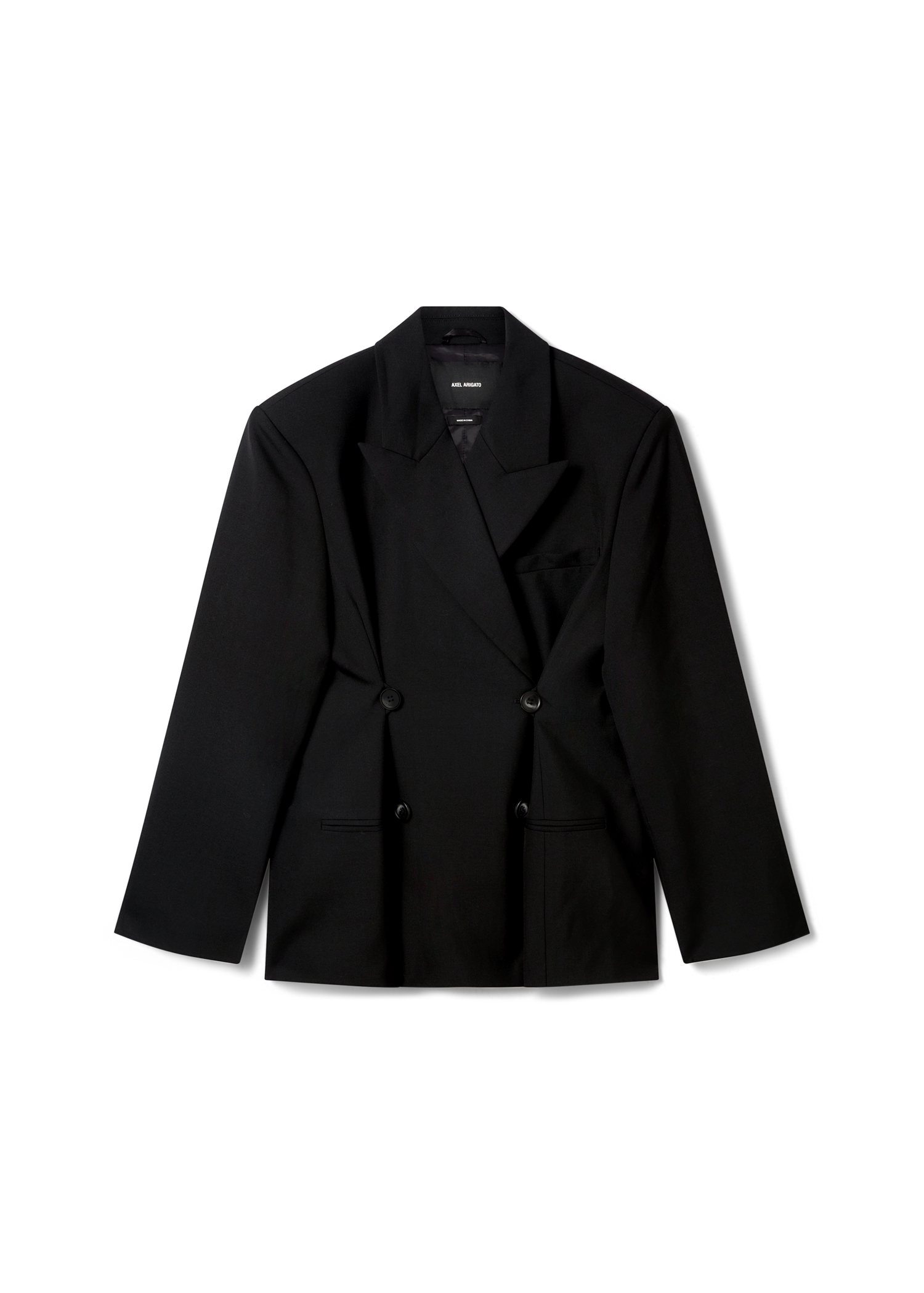 Bunda AXEL ARIGATO Double-Breasted Cropped Blazer Čierna | A2873001, 0