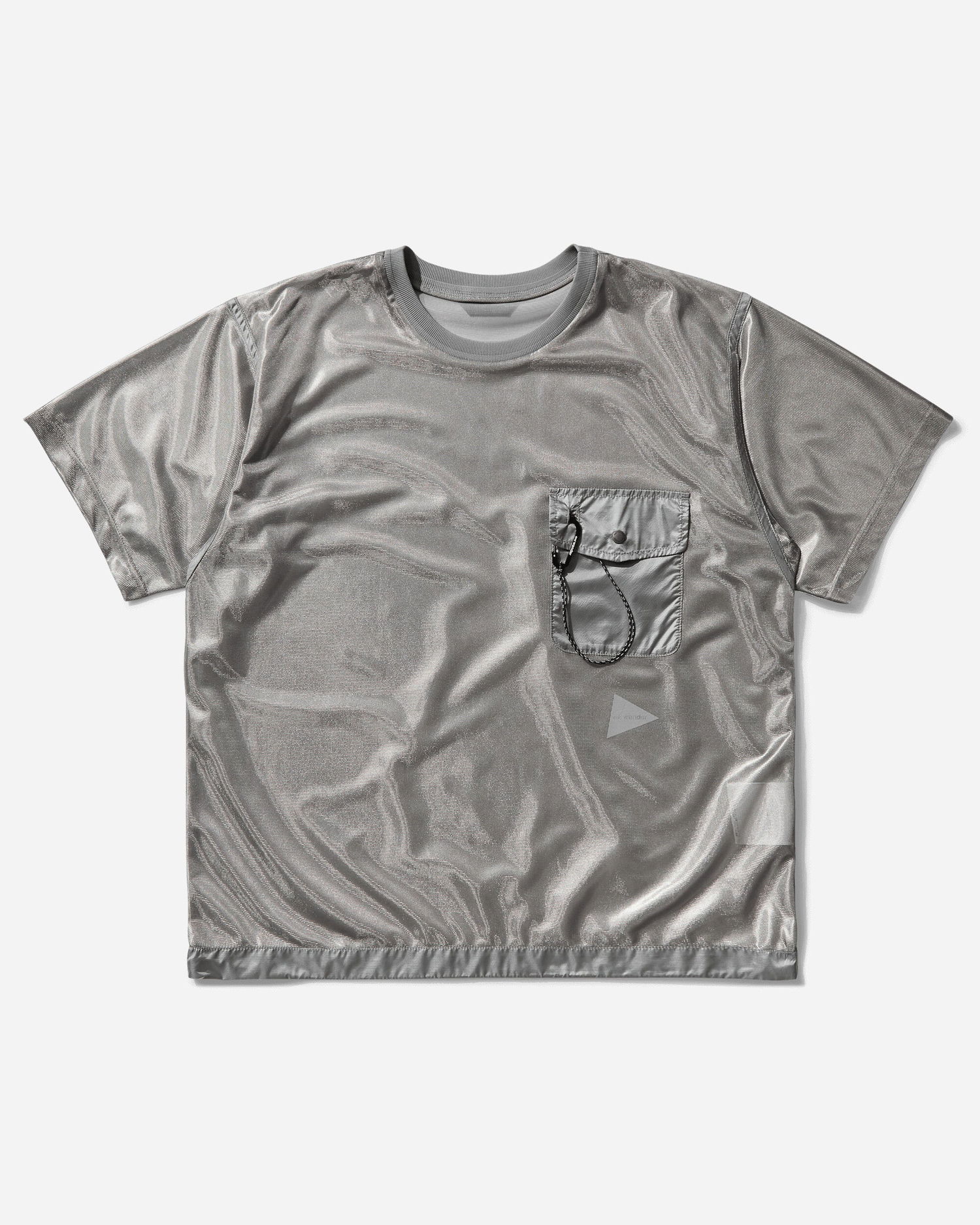 Tričko and wander Mesh T-Shirt Šedá | 5745184039 160, 0