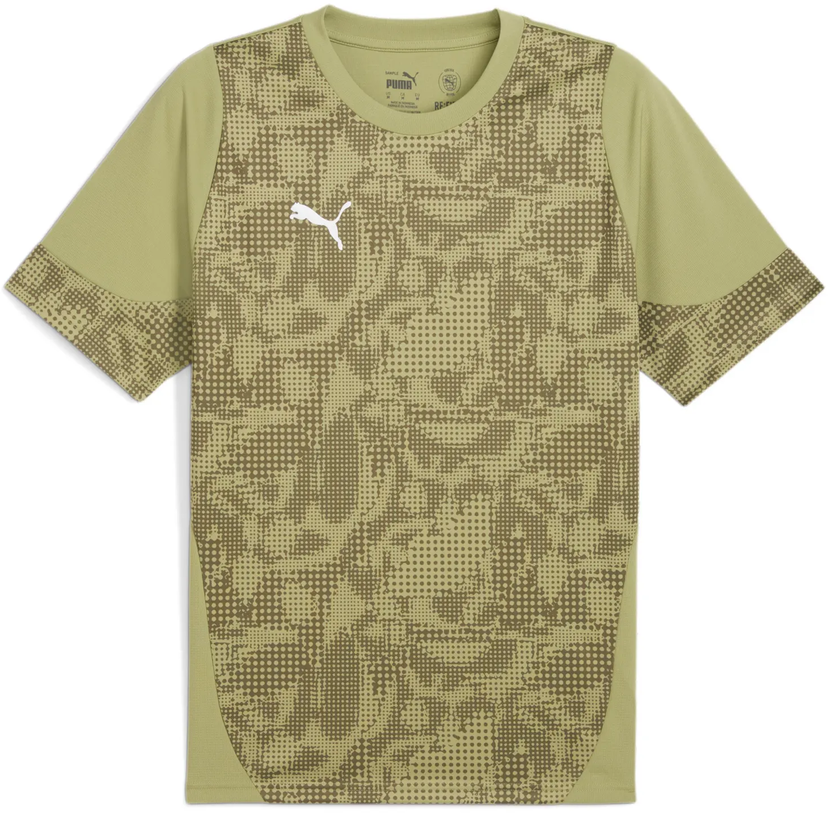 Dres Puma teamCUP Graphic T-Shirt Zelené | 659167-40