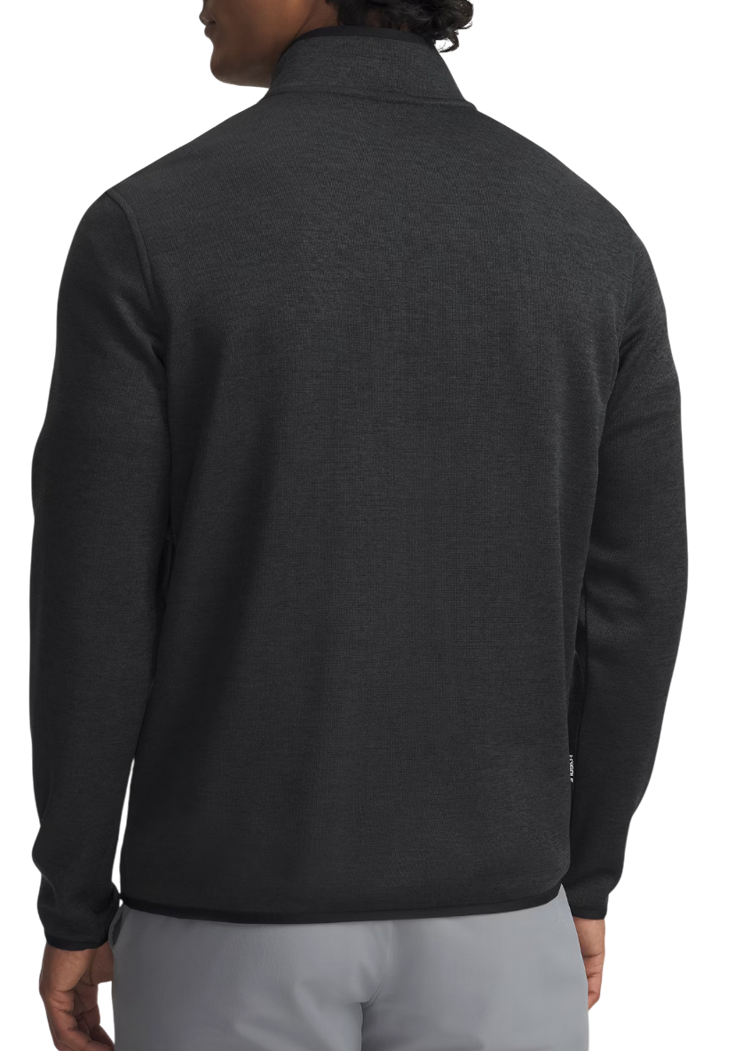 Sveter Under Armour Drive Sweaterfleece Full-Zip Čierna | 6005672-001, 1