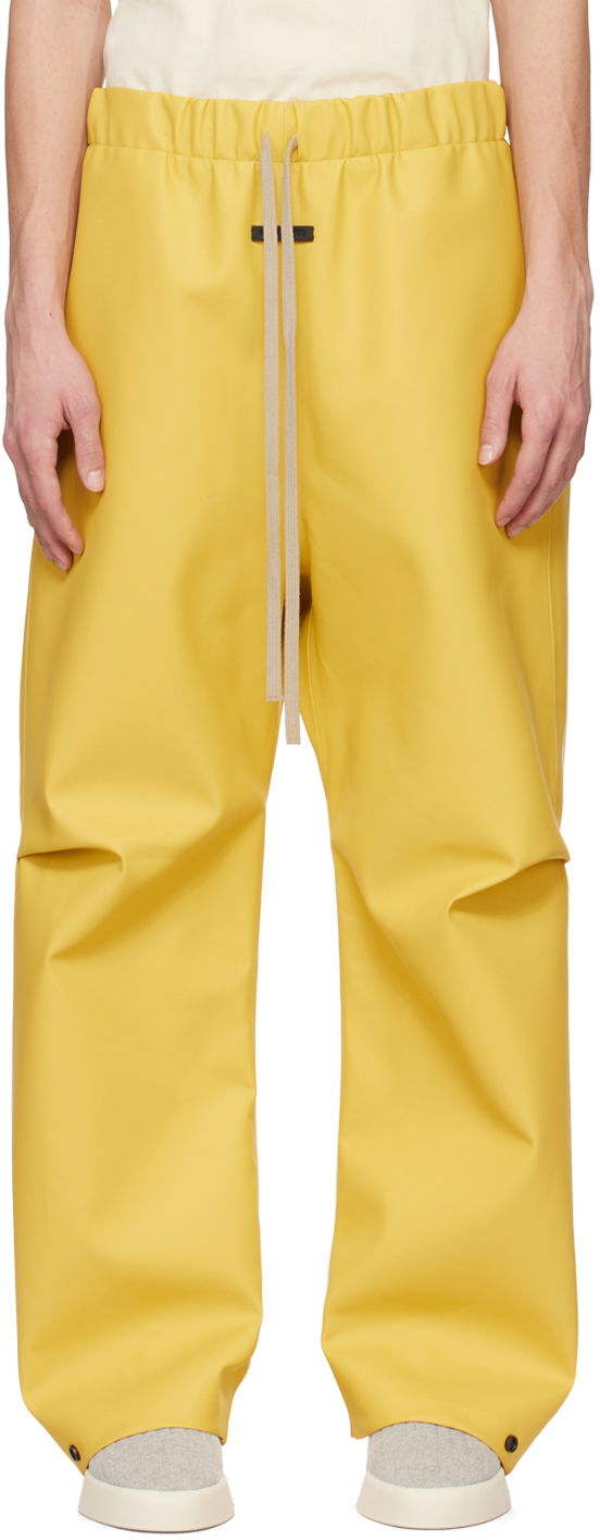 Nohavice Fear of God Yellow Rubberized Trousers Žltá | FG840-318RUB