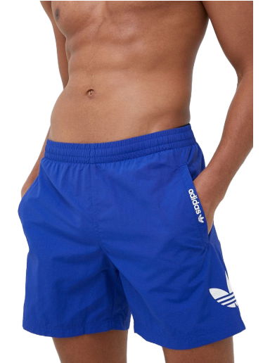 Plavky adidas Performance Essentials Trefoil Swimshort Modrá | HT4405