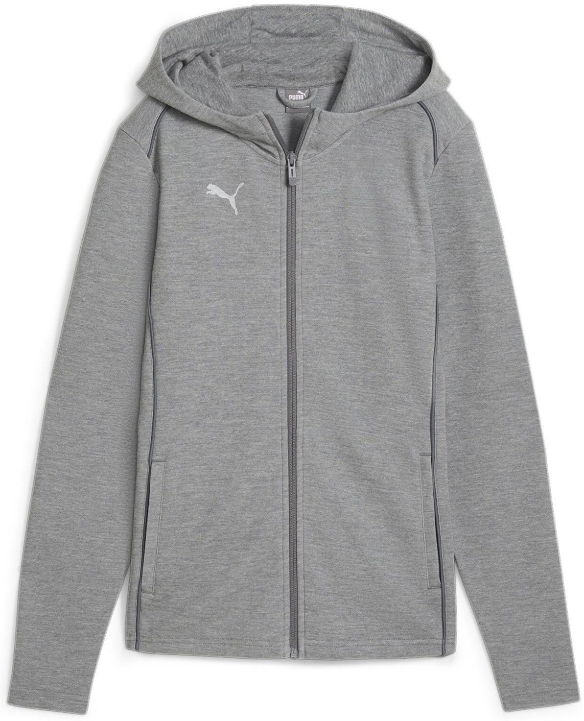 Mikina Puma teamFINAL Casuals Hooded Jkt Wmn Šedá | 658531-33, 0