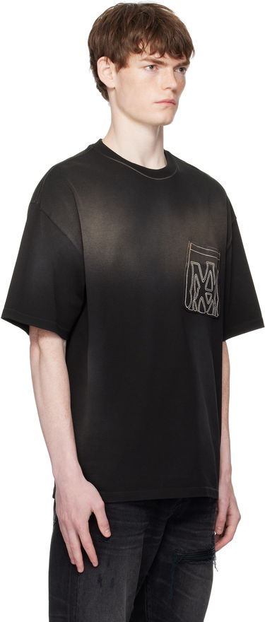 Tričko AMIRI AMIRI MA Outline Oversized T-Shirt Béžová | AMJYTE1205, 4