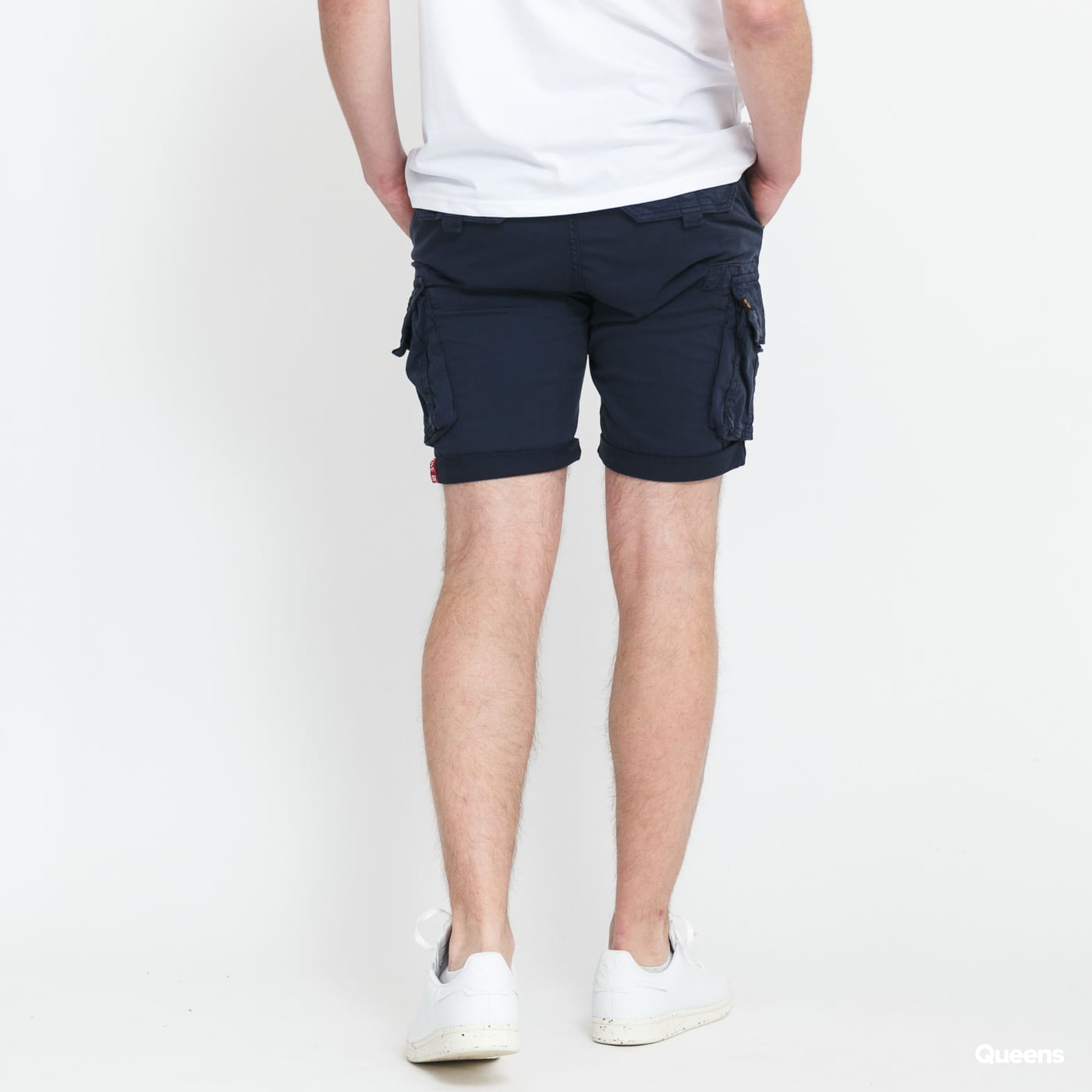 Šortky Alpha Industries Crew Short Navy | 176203 07, 1