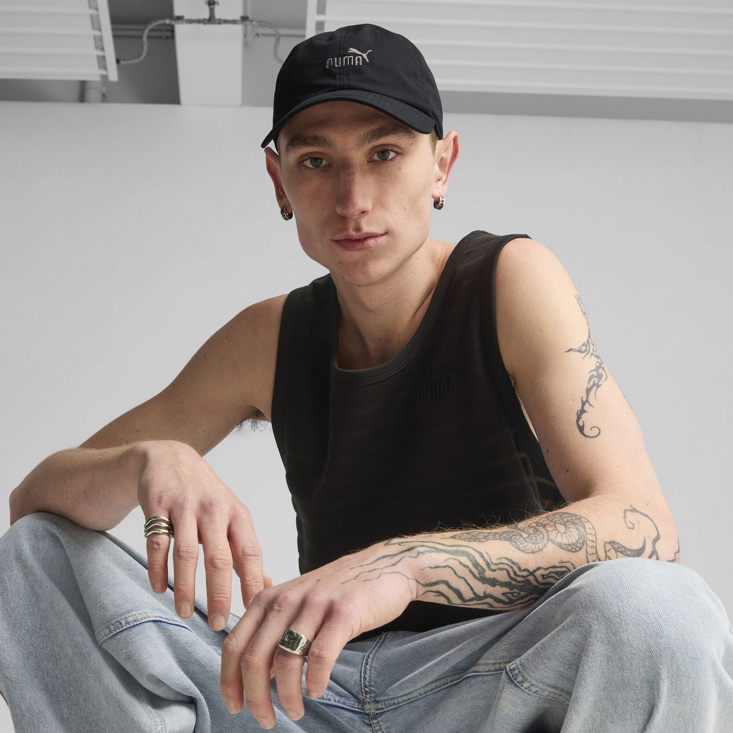 Šiltovka Puma ESS Elevated Baseball Cap Čierna | 025983_01, 1