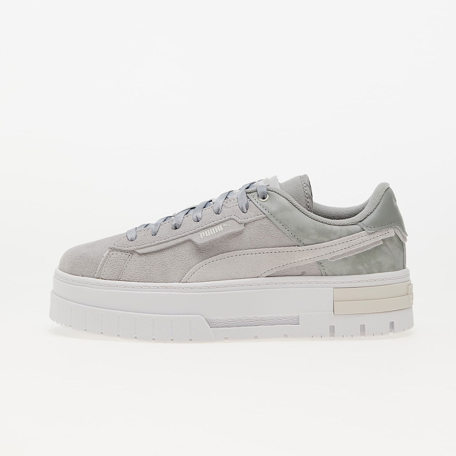 Tenisky a topánky Puma Mayze Crashed Retreat Yourself Wns Gray, Women's low-top sneakers Šedá | 39638002, 0