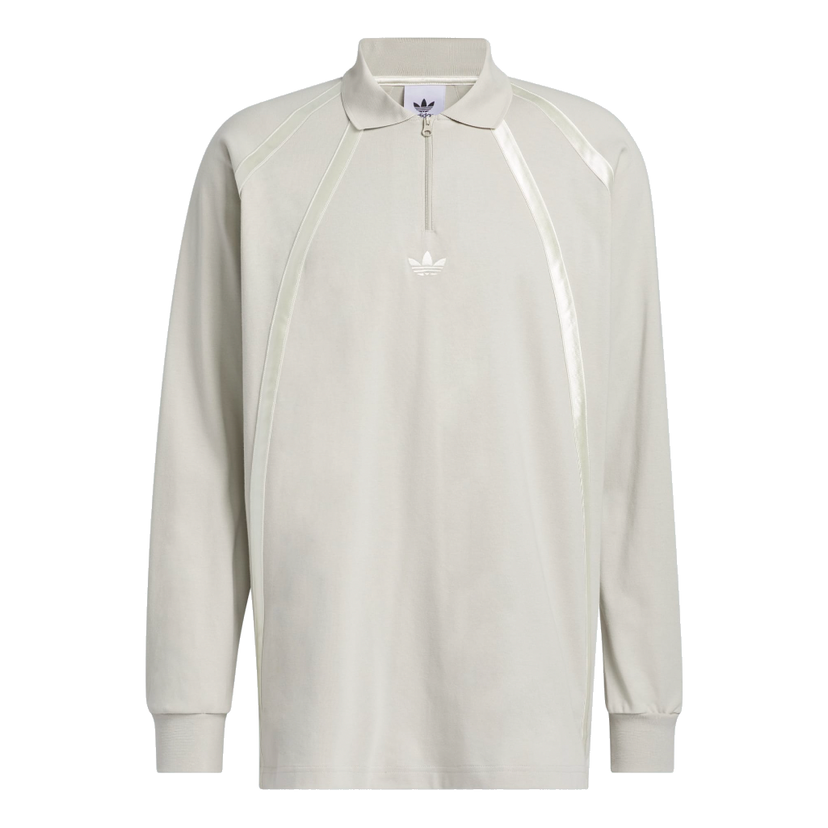 Polo tričko adidas Originals Originals Rugby Long Sleeve Polo Shirt Zelené | IR6379