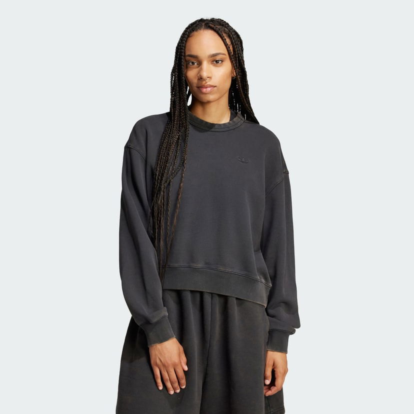 Mikina adidas Performance Premium Essentials Sweatshirt Čierna | JP2515