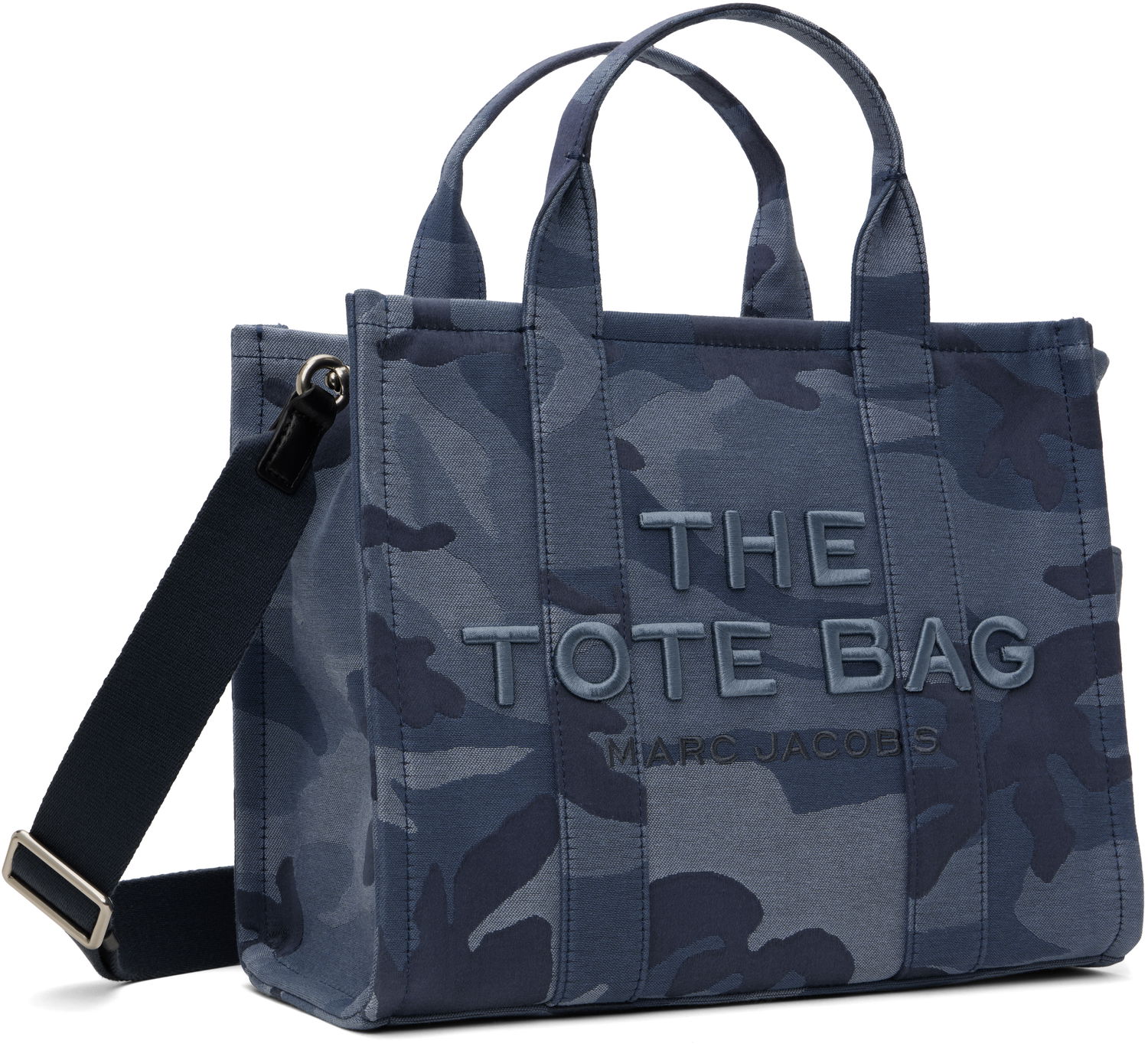 Tote bag Marc Jacobs Marc Jacobs 'The' Camo Jacquard Medium Tote Bag Modrá | 2S4HTT002H03, 1