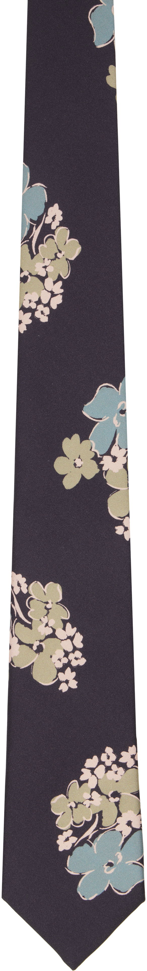 Šál Paul Smith Paul Smith Cosmos Flower Tie Navy | M1A-0TIE-PT376-49, 0