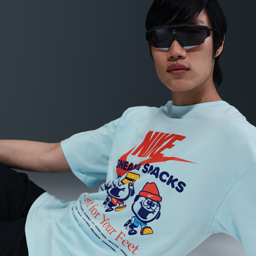 Tričko Nike Sportswear Max90 T-Shirt Modrá | HJ0754-474, 3