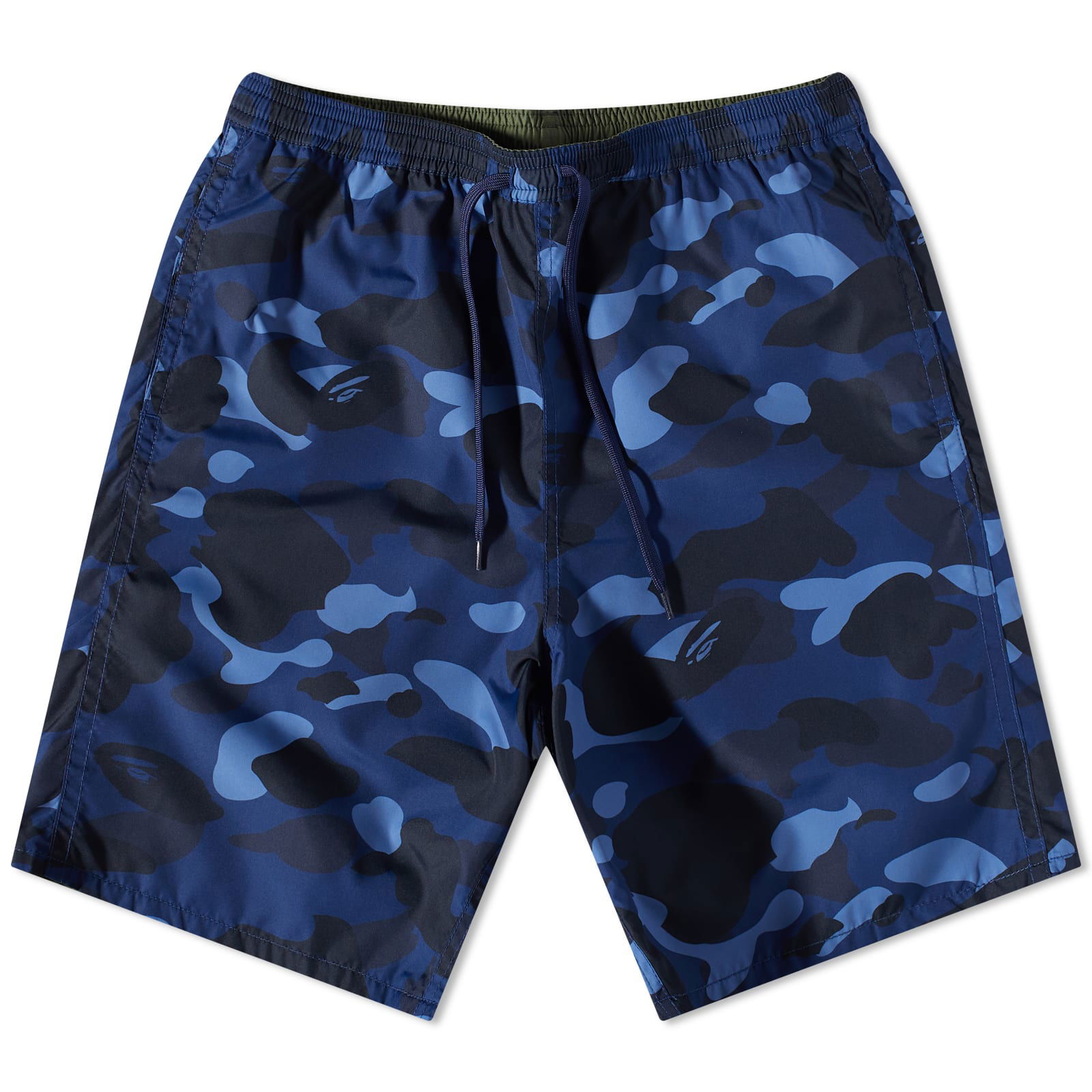 Colour Camo Shark Reversible Short Navy