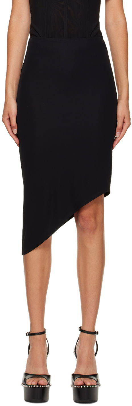 Sukňa Miaou Miaou Vero Asymmetrical Midi Skirt Čierna | 4037VC2BLK, 0