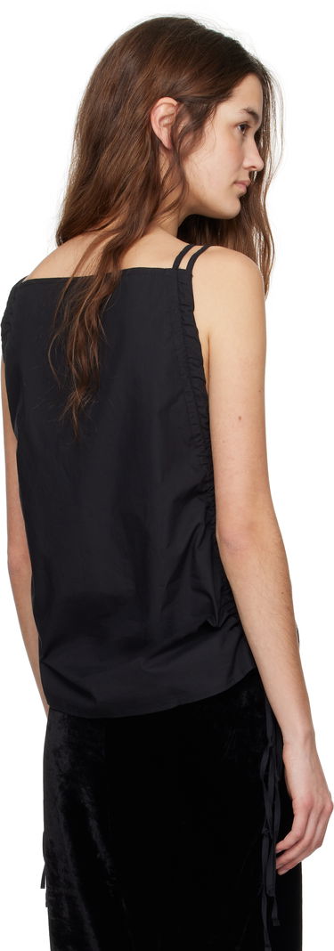 Tielko Baserange Baserange Pictorial Strap Tank Top Čierna | TOPS-CO-EXSP25, 2